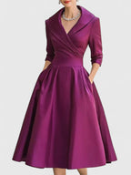 Yan | Elegant Midi Dress