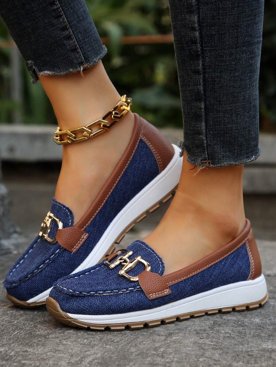 Mia | Women's Wide-Fit Orthopedic Loafers with Non-Slip Rubber Sole