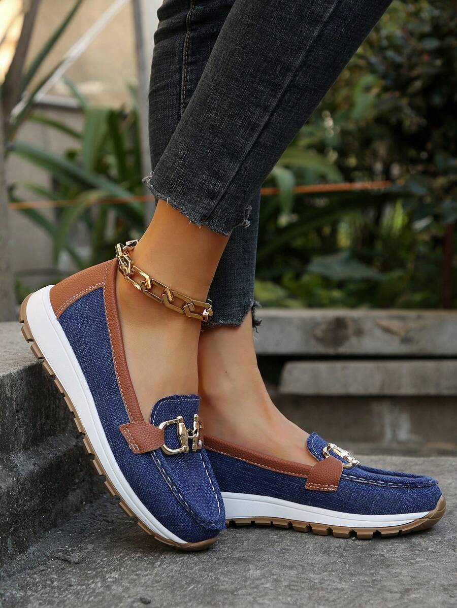 Mia | Women's Wide-Fit Orthopedic Loafers with Non-Slip Rubber Sole