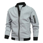 Sebastian | Men's Classic Slim-Fit Zip-Up Bomber Jacket