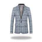 Marco | Men's Tailored-Fit Cotton-Polyester Blazer with Classic Design