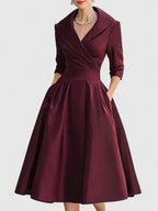 Yan | Elegant Midi Dress