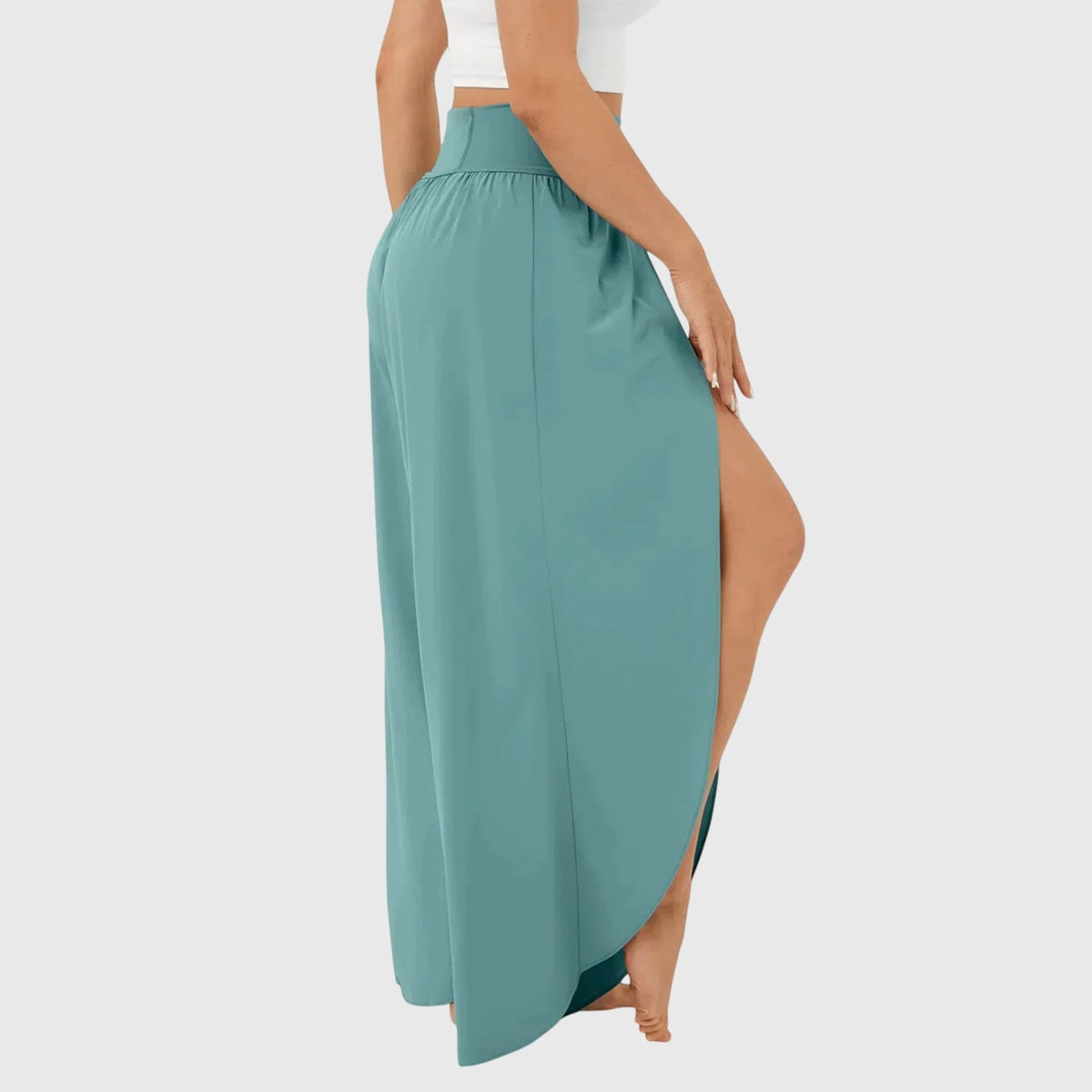 Diane | Women's Relaxed Flared Pants with Integrated Shorts