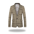 Marco | Men's Tailored-Fit Cotton-Polyester Blazer with Classic Design