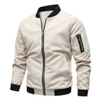 Sebastian | Men's Classic Slim-Fit Zip-Up Bomber Jacket