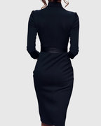 Claribel | Refined Midi Dress