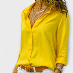 Natalie | Women's Tailored Blouse with Classic Cut and Elegant Detailing