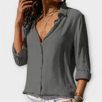Natalie | Women's Tailored Blouse with Classic Cut and Elegant Detailing