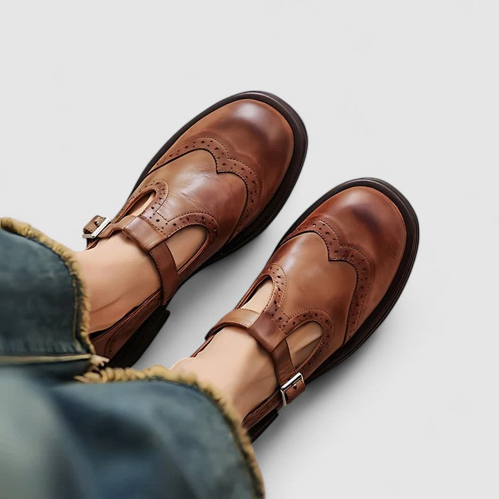 Louisa | Women's Classic Mary Jane Shoes with Non-Slip Sole and Orthopedic Insole
