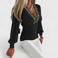 Loravine | Women's Elegant V-Neck Top with Tailored Flattering Fit