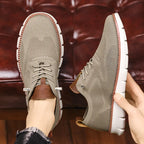 William | Men's Lightweight Breathable Knit Lace-Up Casual Sneakers