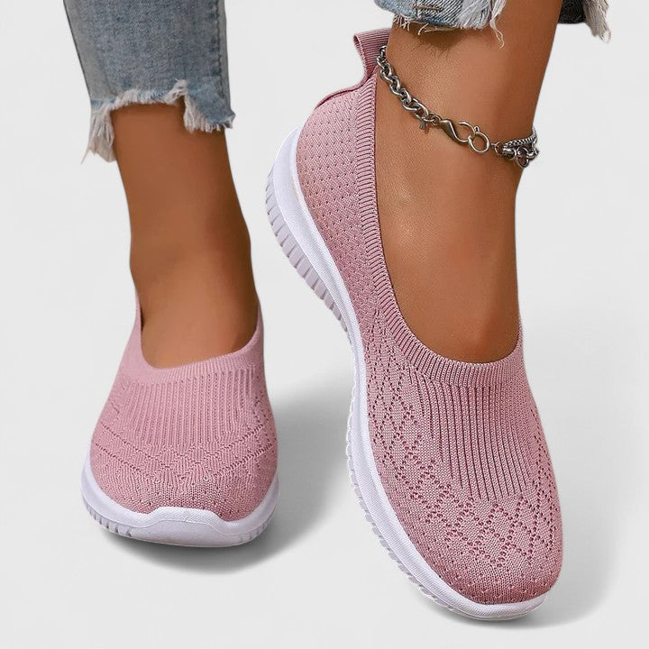 Odara | Women's Orthopedic Slip-On Shoes with Stretch Upper and Removable Insole