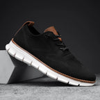 William | Men's Lightweight Breathable Knit Lace-Up Casual Sneakers