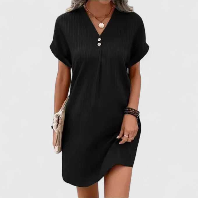 Deborah | Women's Comfortable Flattering-Fit Dress with Classic Design