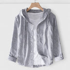 Demi | Women's Relaxed-Fit Hooded Blouse with Soft Drape