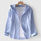 Demi | Women's Relaxed-Fit Hooded Blouse with Soft Drape