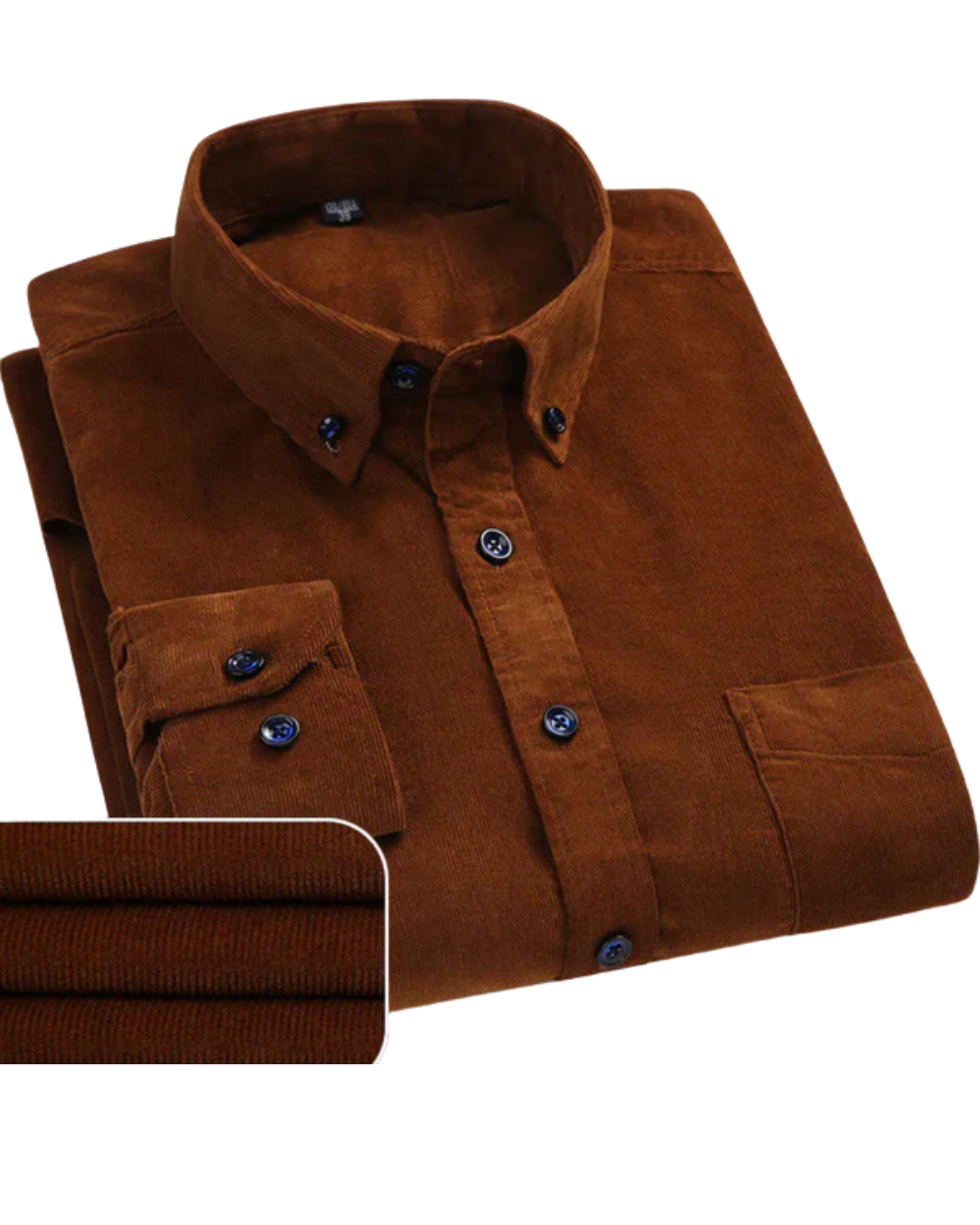 Laurance | Men's Slim-Fit Cotton Blend Dress Shirt with Structured Collar