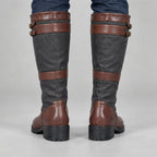 Penelope | Women's Waterproof Boots Knee High Pull-On Leather
