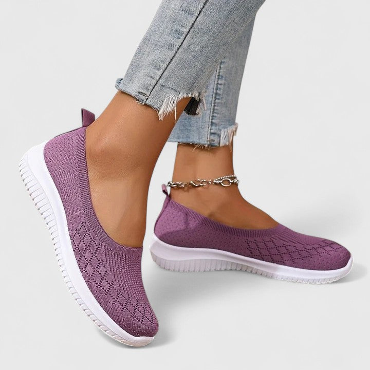 Odara | Women's Orthopedic Slip-On Shoes with Stretch Upper and Removable Insole