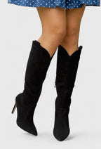 Melorynn | Women's Orthopedic Pointed-Toe Boots with Side Zipper and Cushioned Insole