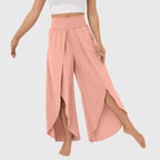 Diane | Women's Relaxed Flared Pants with Integrated Shorts