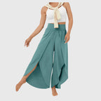 Diane | Women's Relaxed Flared Pants with Integrated Shorts