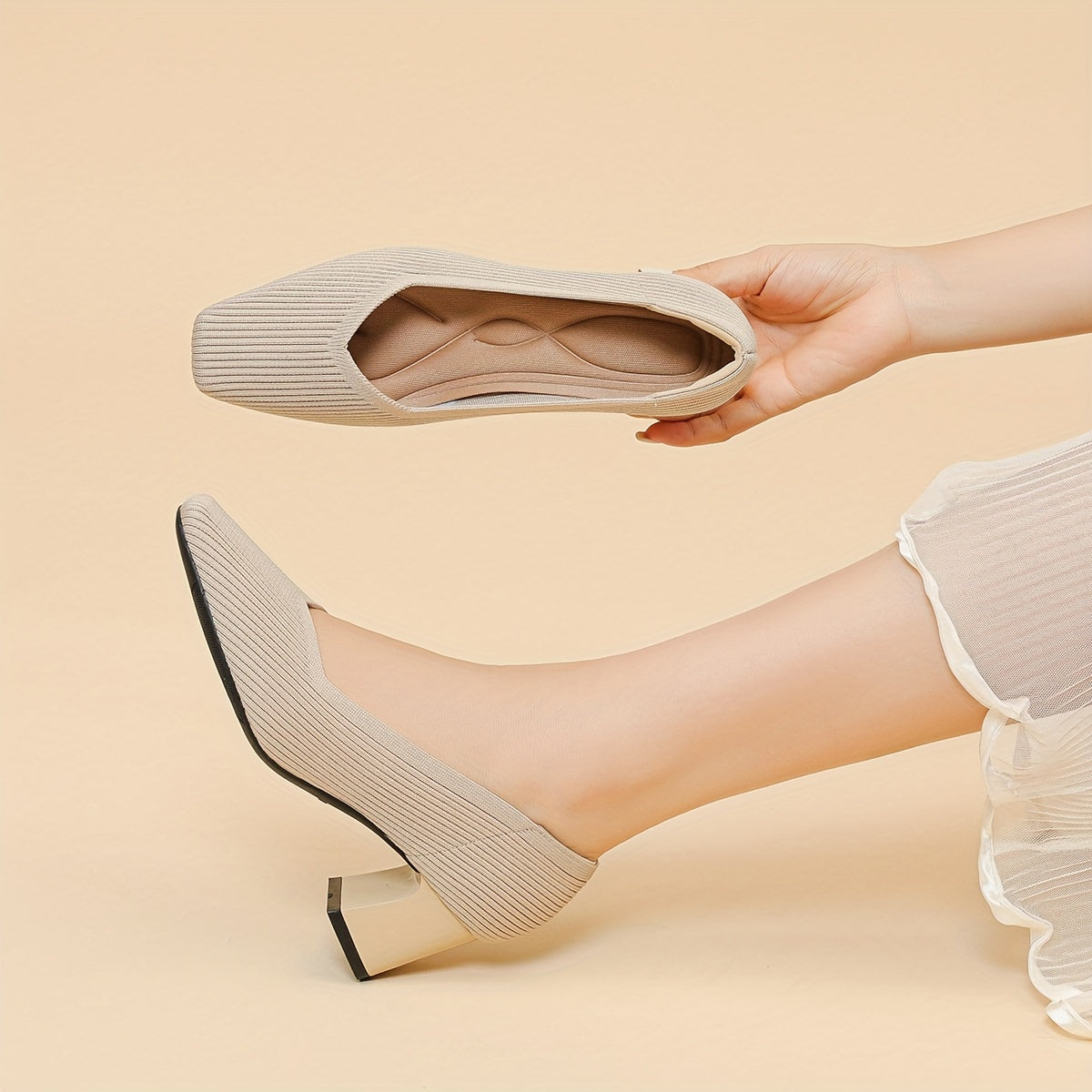 Brynn | Women's Orthopedic Heels with Arch Support and 6 cm Heel