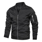 Sebastian | Men's Classic Slim-Fit Zip-Up Bomber Jacket