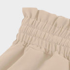 Isabella | Women's High-Waist Linen Wide Leg Pants With Drawstring and Pockets