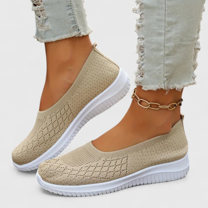 Odara | Women's Orthopedic Slip-On Shoes with Stretch Upper and Removable Insole