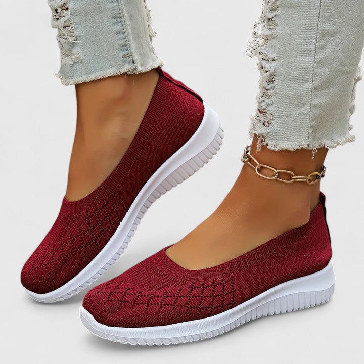 Odara | Women's Orthopedic Slip-On Shoes with Stretch Upper and Removable Insole