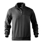 Alexander | Men's Cable Knit Sweater Quarter-Zip Pullover