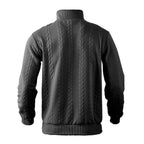 Alexander | Men's Cable Knit Sweater Quarter-Zip Pullover