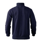 Alexander | Men's Cable Knit Sweater Quarter-Zip Pullover
