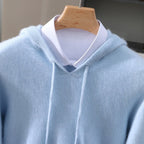 Sebastian | Men's Cashmere Hooded Pullover Knit Sweater