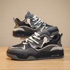 Ethan | Men's Chunky Low-Top Lace-Up Casual Sneakers