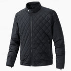 Alexander | Men's Diamond-Quilted Stand-Collar Full-Zip Jacket