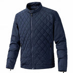 Alexander | Men's Diamond-Quilted Stand-Collar Full-Zip Jacket