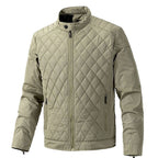 Alexander | Men's Diamond-Quilted Stand-Collar Full-Zip Jacket