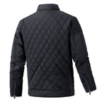 Alexander | Men's Diamond-Quilted Stand-Collar Full-Zip Jacket