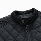 Alexander | Men's Diamond-Quilted Stand-Collar Full-Zip Jacket