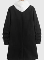 William | Men's Double-Breasted Tailored Wool Overcoat