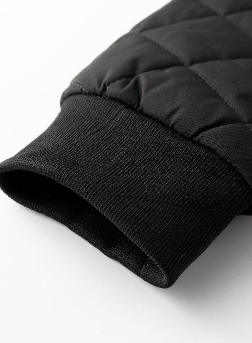 Caleb | Men's Fleece-Lined Quilted Bomber Jacket Full-Zip