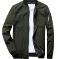 Jackson | Men's Full-Zip Bomber Front Jacket Ribbed-Collar Lightweight