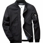 Jackson | Men's Full-Zip Bomber Front Jacket Ribbed-Collar Lightweight
