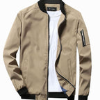 Jackson | Men's Full-Zip Bomber Front Jacket Ribbed-Collar Lightweight