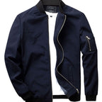 Jackson | Men's Full-Zip Bomber Front Jacket Ribbed-Collar Lightweight