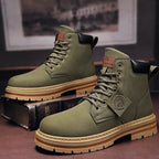 Ethan | Men's Heavy-Duty Ankle Lace Up Boots Rugged Work Style