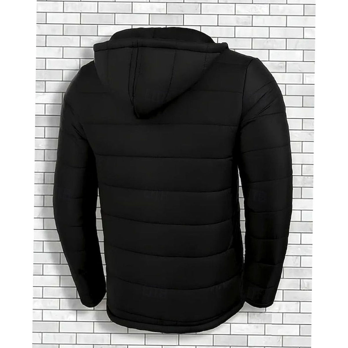 Oliver | Men's Hooded Quilted Coated Puffer Jacket Regular Fit