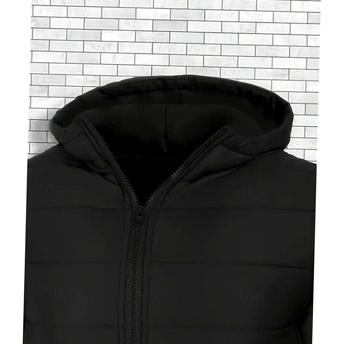 Oliver | Men's Hooded Quilted Coated Puffer Jacket Regular Fit